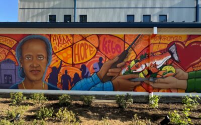 A Mural of Hope and Community at Lunch Break