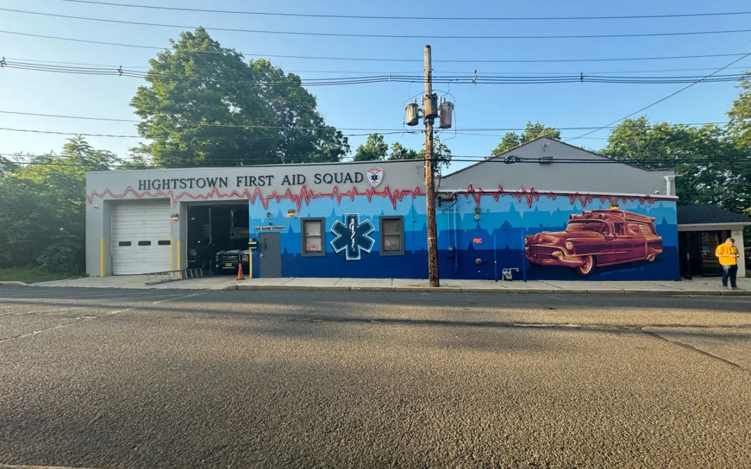 A Canvas of Community: New Mural Unveiled on Bank Street, Hightstown