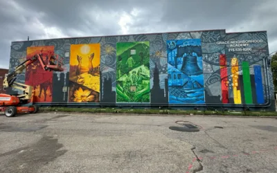 A Vibrant Transformation in Frankford: High Chroma’s Inspiring Mural